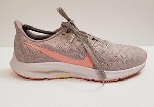 Nike Womens Air Zoom Pegasus 36 AQ2210-200 Gray Running Shoes Sneakers Size 8.5